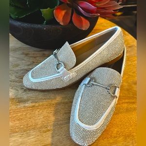 Steve Madden Carrine Sparkling rhinestone Loafers